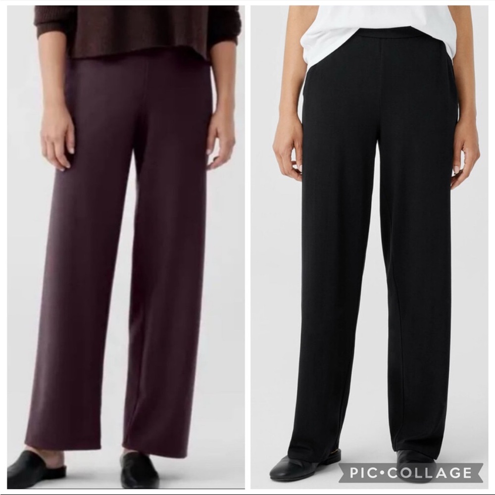 EILEEN FISHER PANTS (2) BUNDLE -Medium